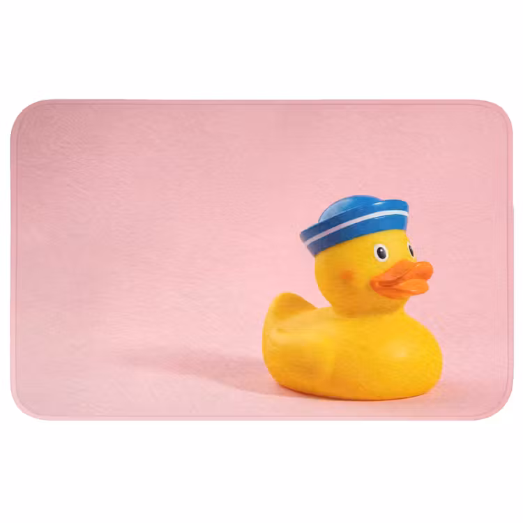 Wc Mat - Matroos - Eend - Roze — 1