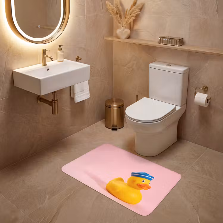 Wc Mat - Matroos - Eend - Roze — 4