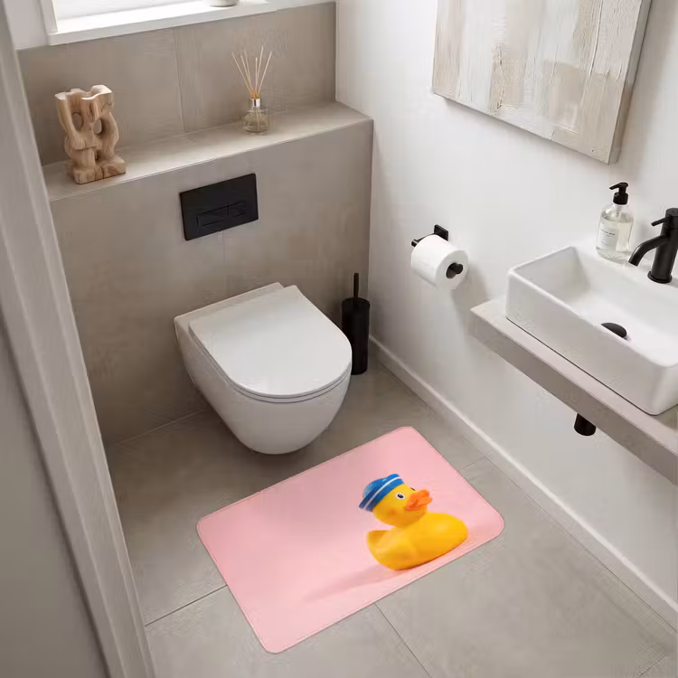 Wc Mat - Matroos - Eend - Roze — 6