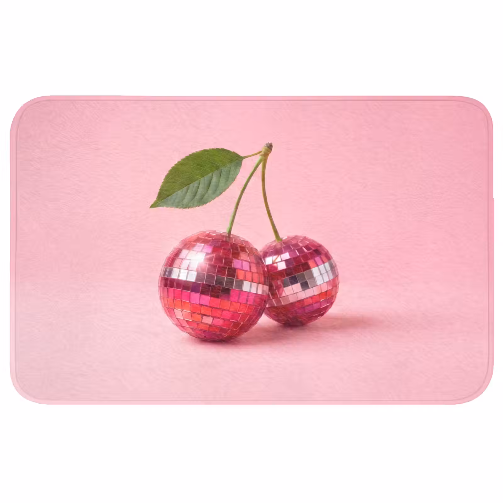Wc Mat - Disco - Kersen - Roze — 1