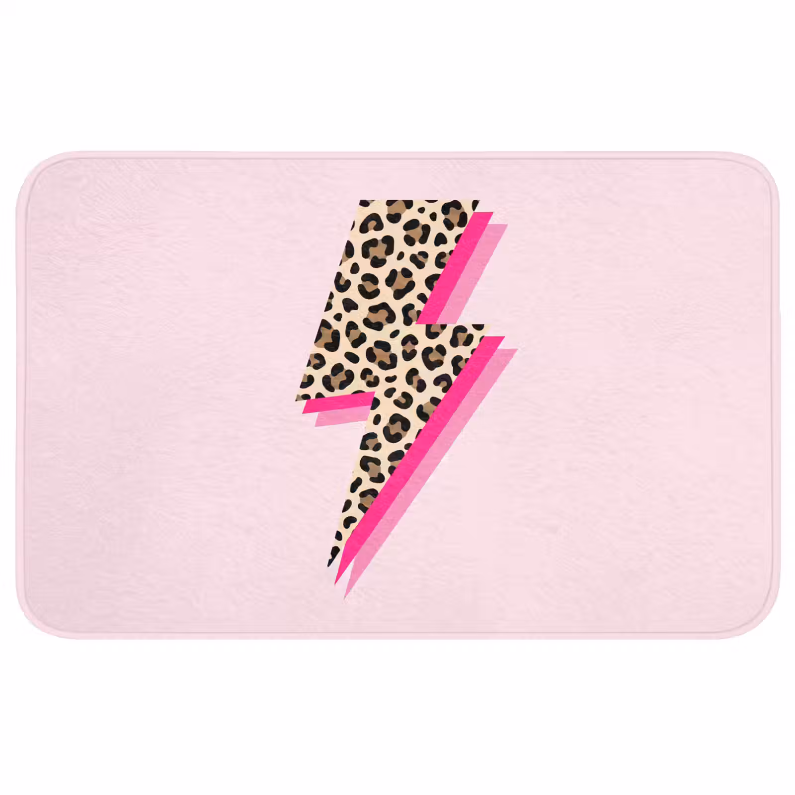 Wc Mat - Stippen - Roze - Bliksem — 1