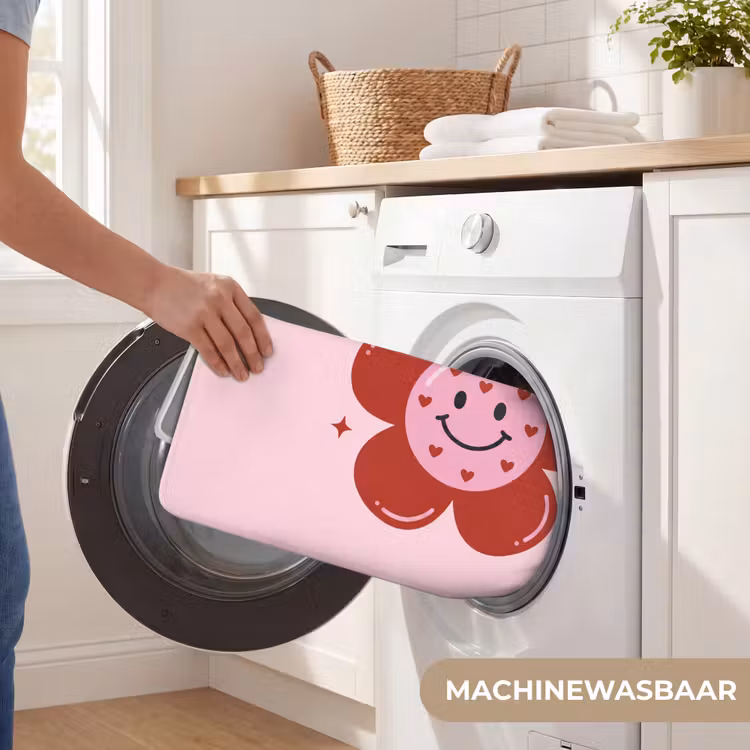 Wc Mat - Bloem - Roze - Hartjes — 5
