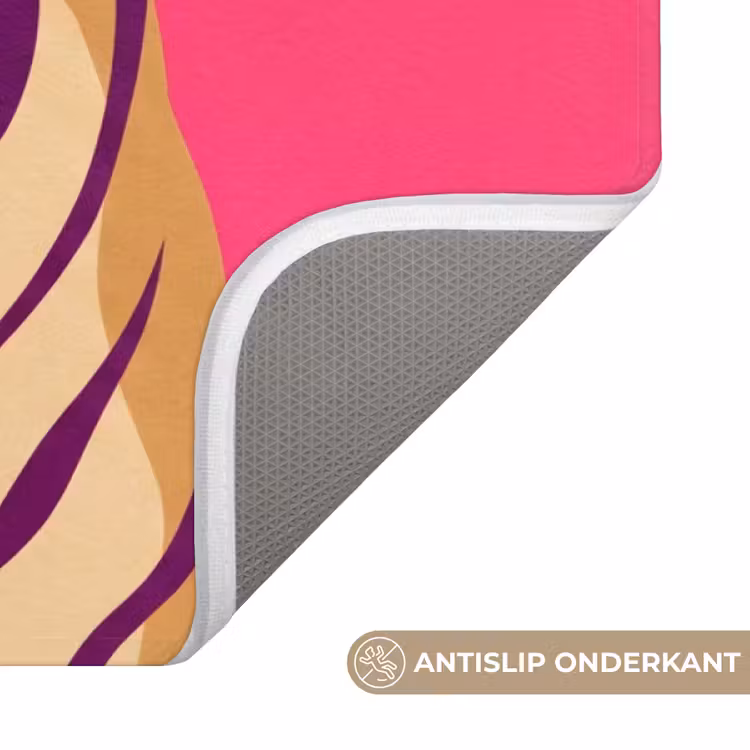 Wc Mat - Tijger - Modern - Neon — 3
