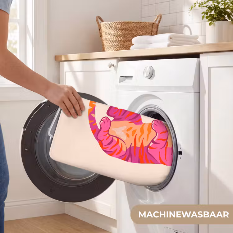 Wc Mat - Tijger - Roze - Oranje — 5