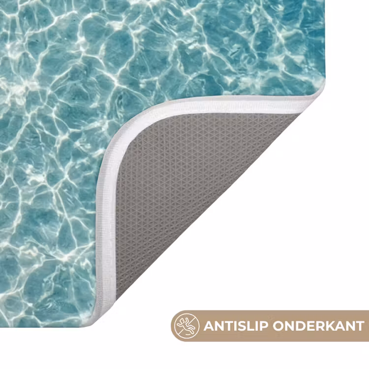 Wc Mat - Kust - Zand - Blauw — 3