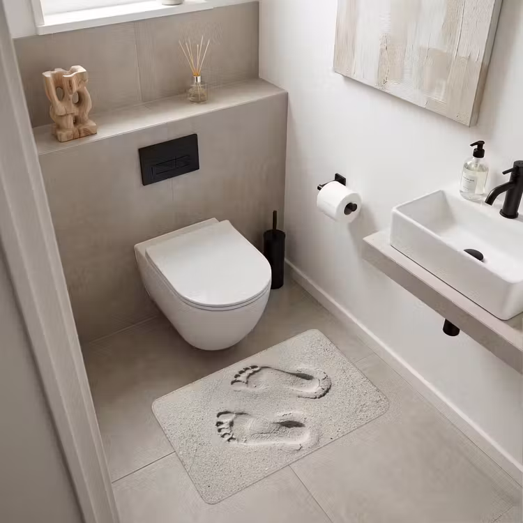Wc Mat - Voeten - Zand - Zee — 6
