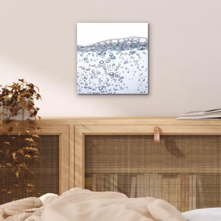 Aluminium schilderij - Luchtbellen - Water - Dynamisch — 4