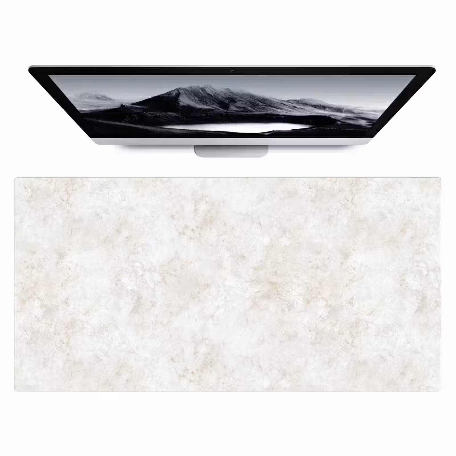 Bureau onderlegger - Beige - Marmer - Aders — 1