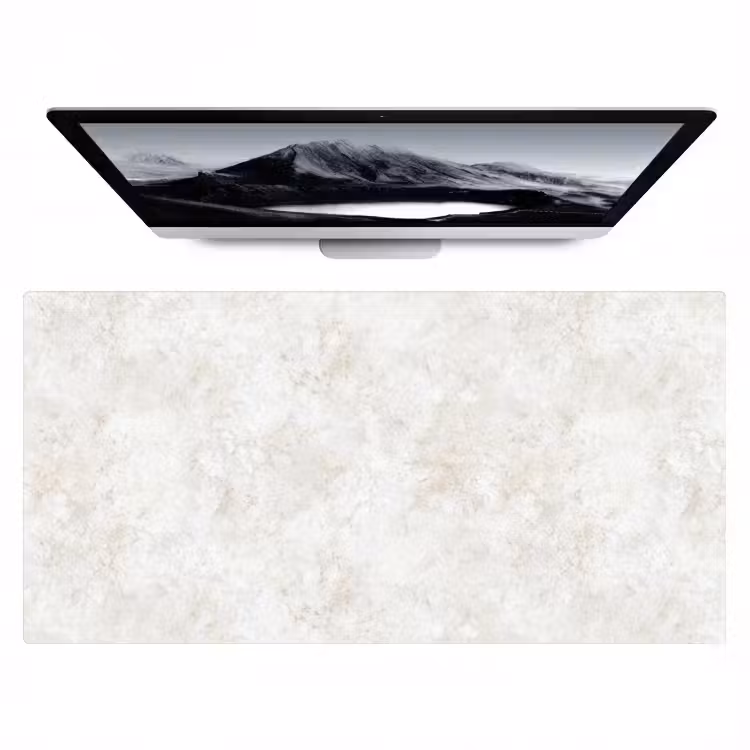 Bureau onderlegger - Beige - Marmer - Aders — 1