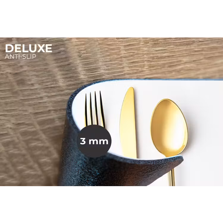 Placemat - 6 stuks - Bestek - Goud — 4