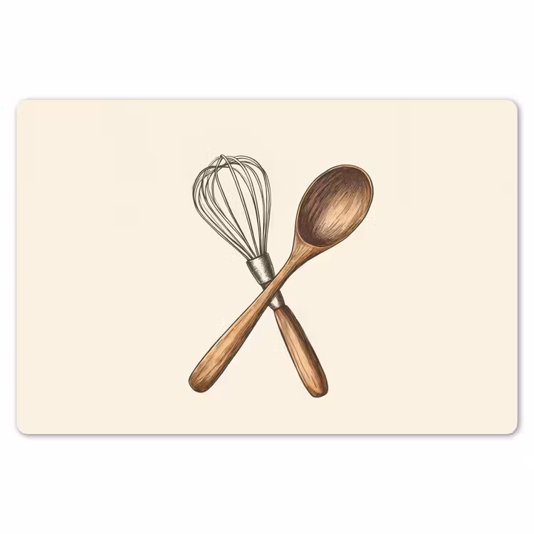 Placemat - 6 stuks - Garde - Hout - Beige — 7