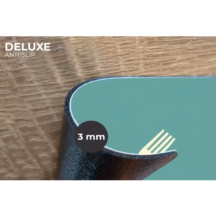 Placemat - 6 stuks - Illustratie - Blauw - Bestek — 4