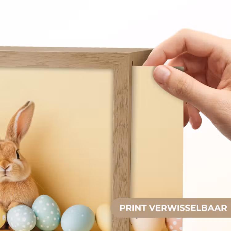 Lightbox - Wandlamp - Eieren - Konijn - Pasteltinten — 6