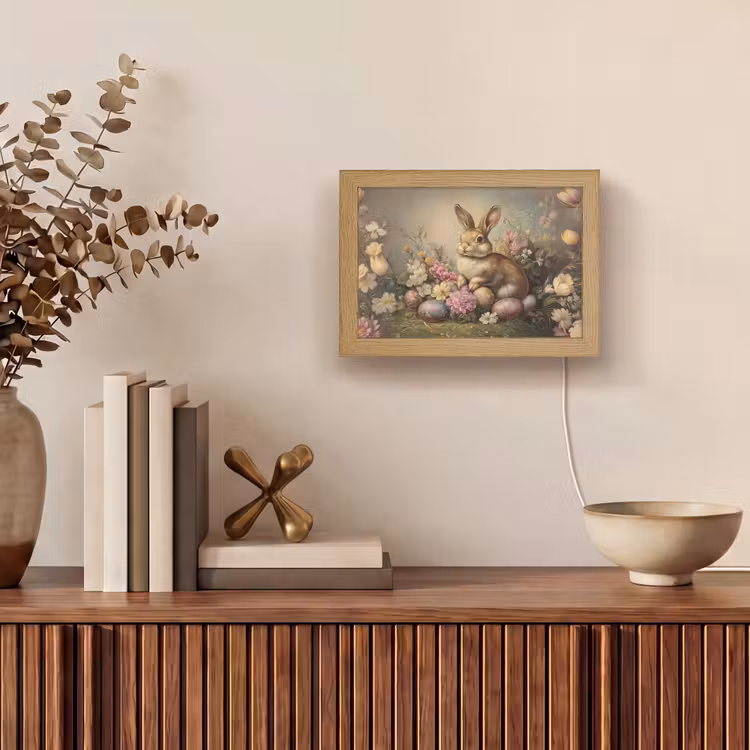 Lightbox - Wandlamp - Haas - Stilleven - Bloemen — 4