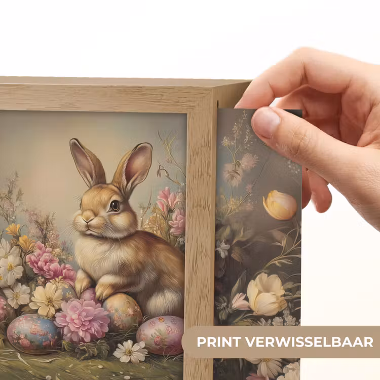 Lightbox - Wandlamp - Haas - Stilleven - Bloemen — 6