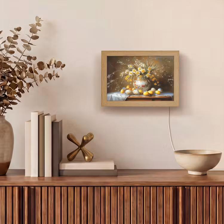 Lightbox - Wandlamp - Paaseieren - Stilleven - Vaas — 4