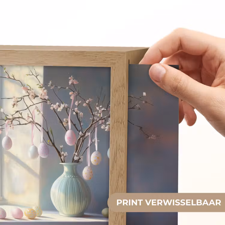 Lightbox - Wandlamp - Stilleven - Vaas - Paastak — 6