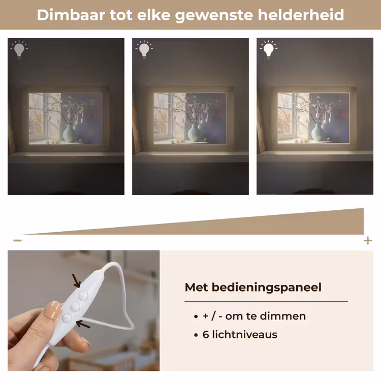 Lightbox - Wandlamp - Stilleven - Vaas - Paastak — 8