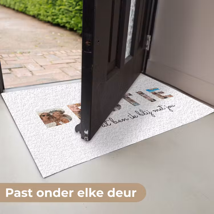 Gepersonaliseerde deurmat - Bestie - Lettercollage — 7