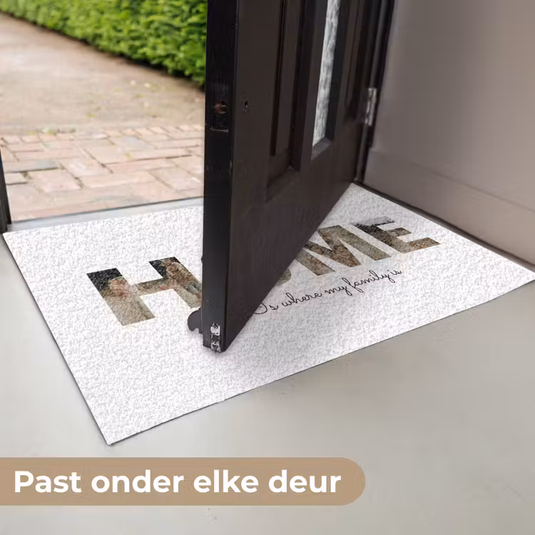 Gepersonaliseerde deurmat - Home - Lettercollage — 7