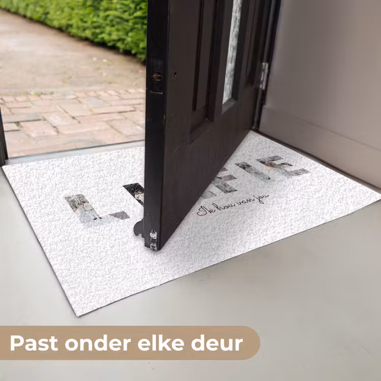 Gepersonaliseerde deurmat - Liefie - Lettercollage — 7