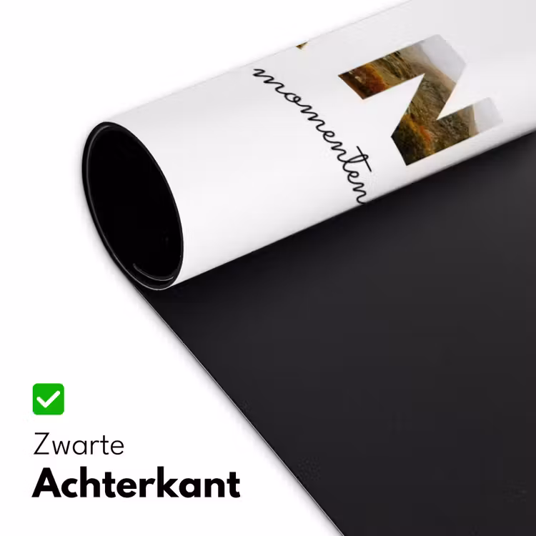 Gepersonaliseerde bureau onderlegger - Bedankt - Lettercollage — 5