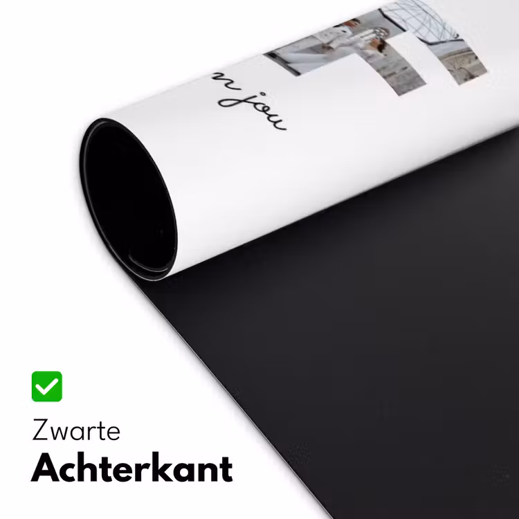 Gepersonaliseerde bureau onderlegger - Liefie - Lettercollage — 5