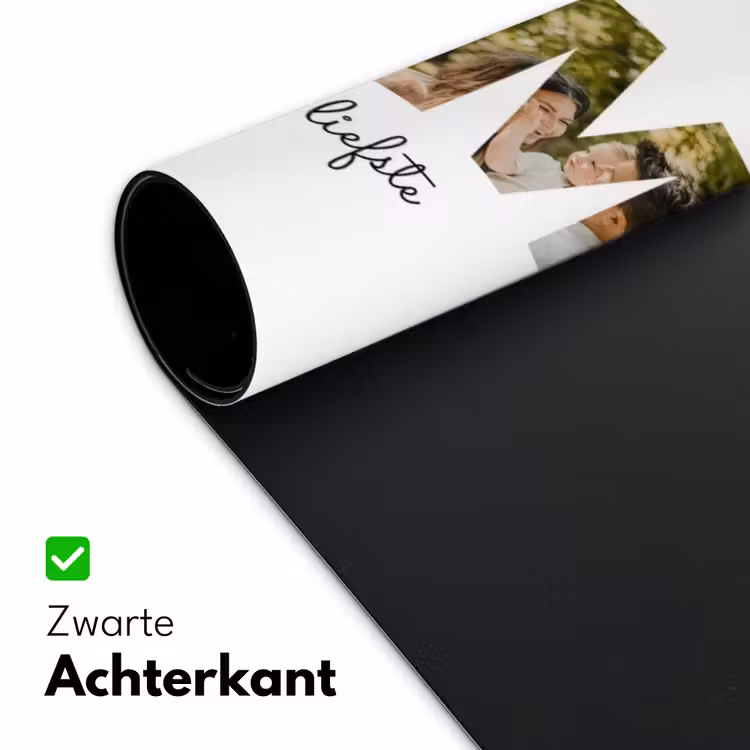 Gepersonaliseerde bureau onderlegger - Mama - Lettercollage — 5