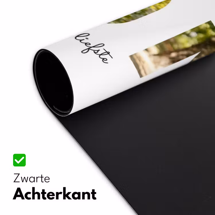 Gepersonaliseerde bureau onderlegger - Oom - Lettercollage — 5