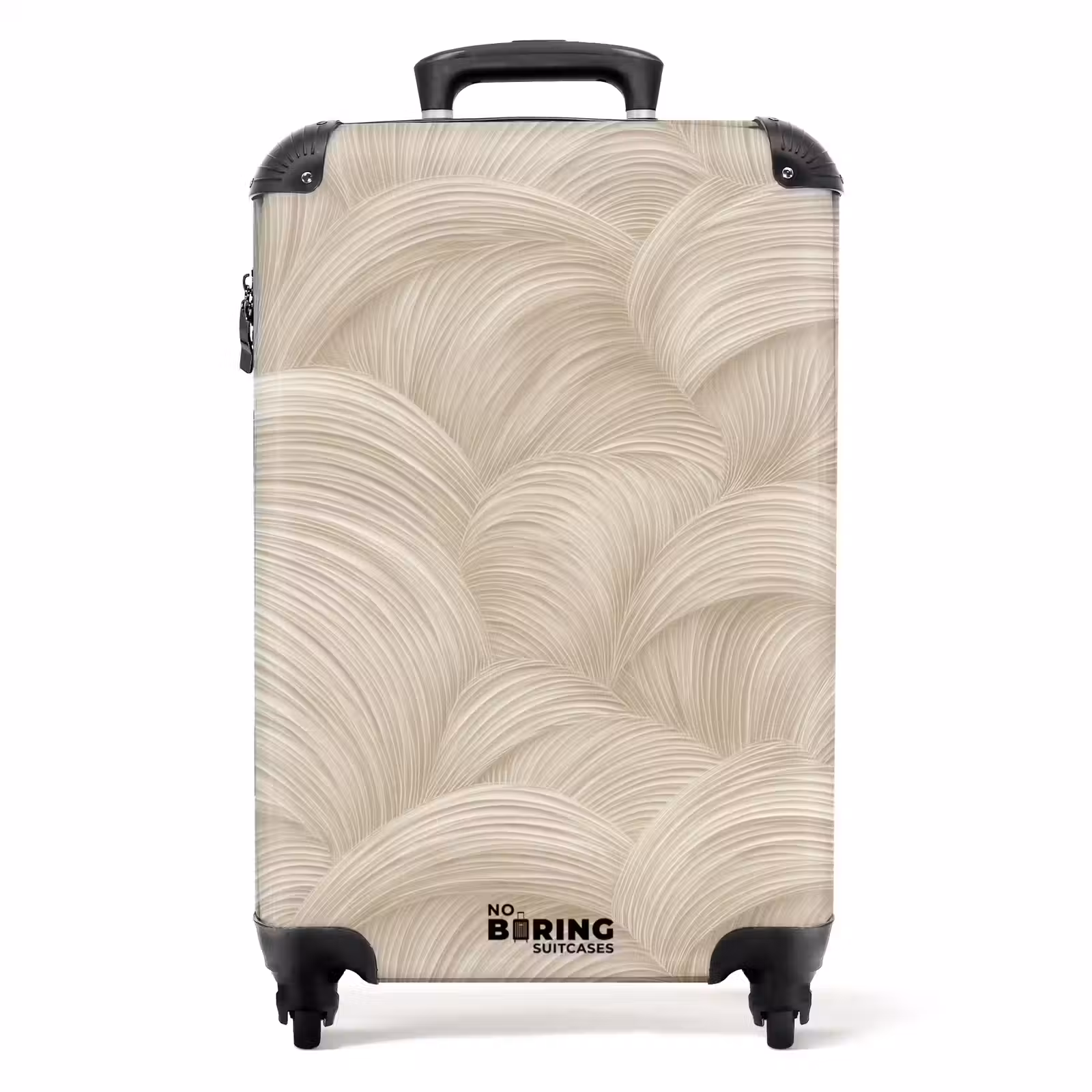 Koffer - Bogen - Patroon - Beige — 1