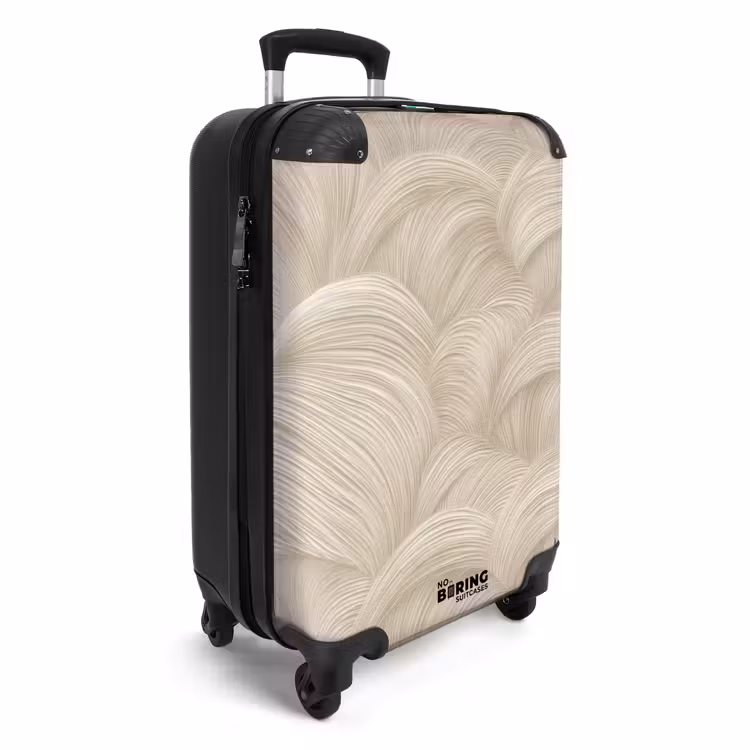 Koffer - Bogen - Patroon - Beige — 2