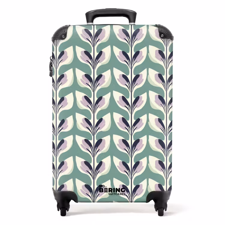 Koffer - Retro - Modern - Groen — 1