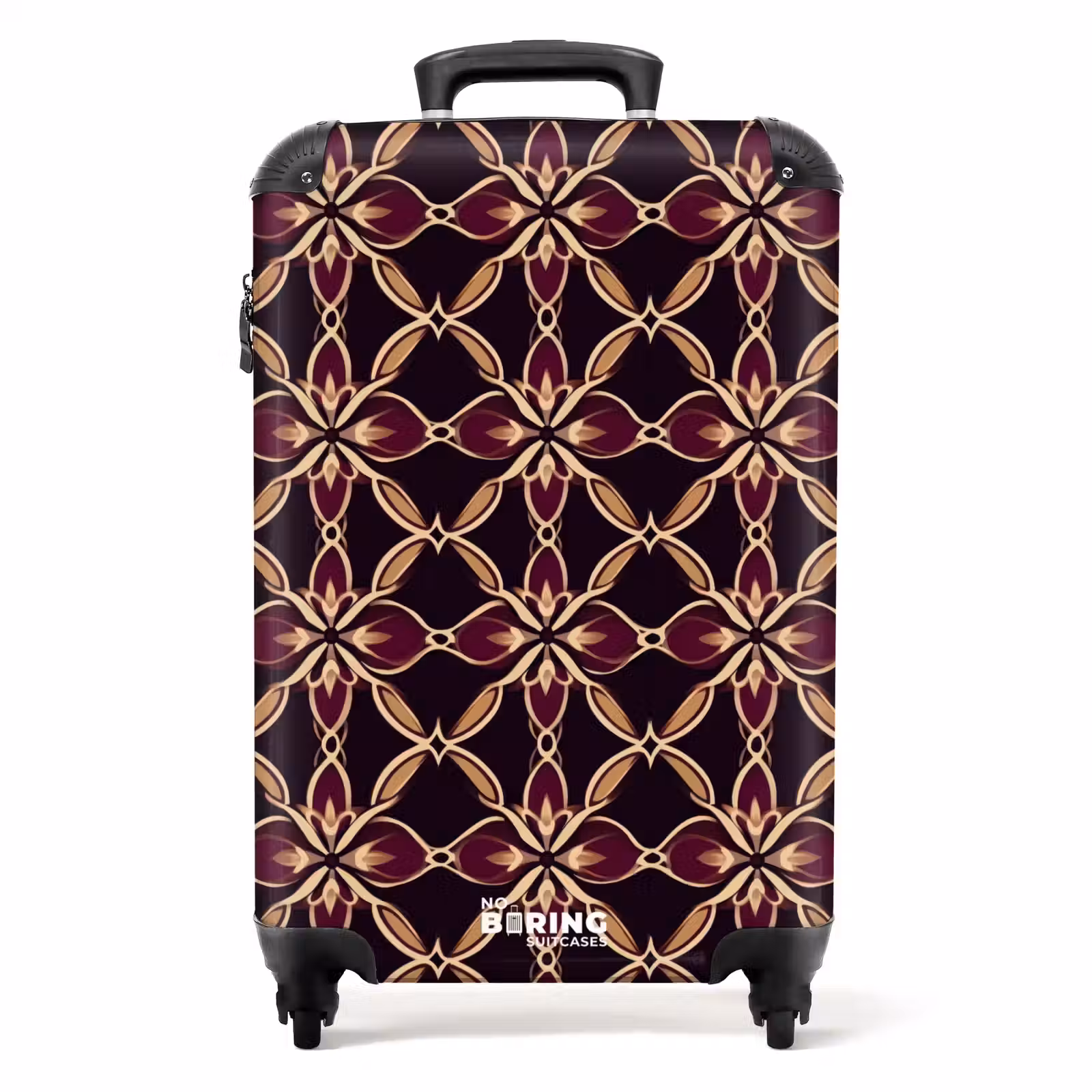 Koffer - Symmetrisch - Tegel - Burgundy — 1