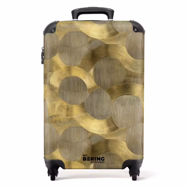 Koffer - Modern - Geometrisch - Goud — 1