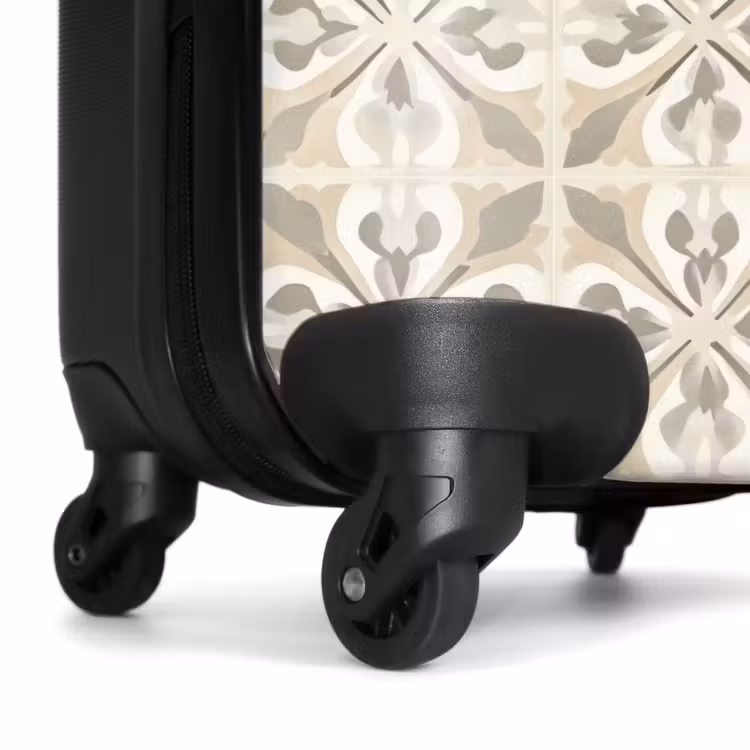 Koffer - Tegel - Motief - Beige — 6