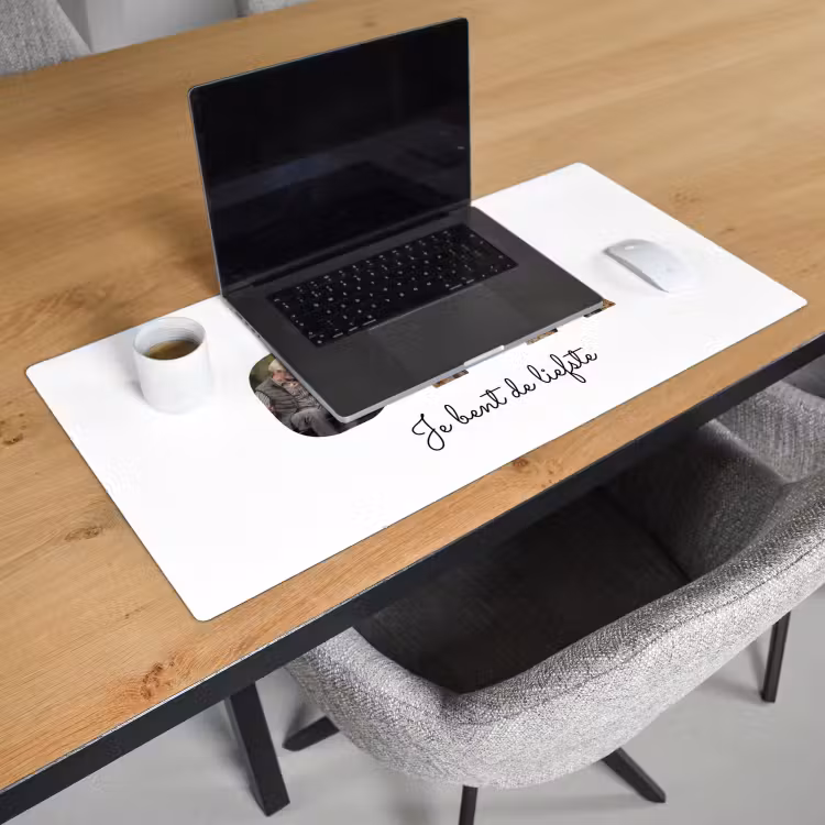 Gepersonaliseerde bureau onderlegger - Opa - Lettercollage — 3