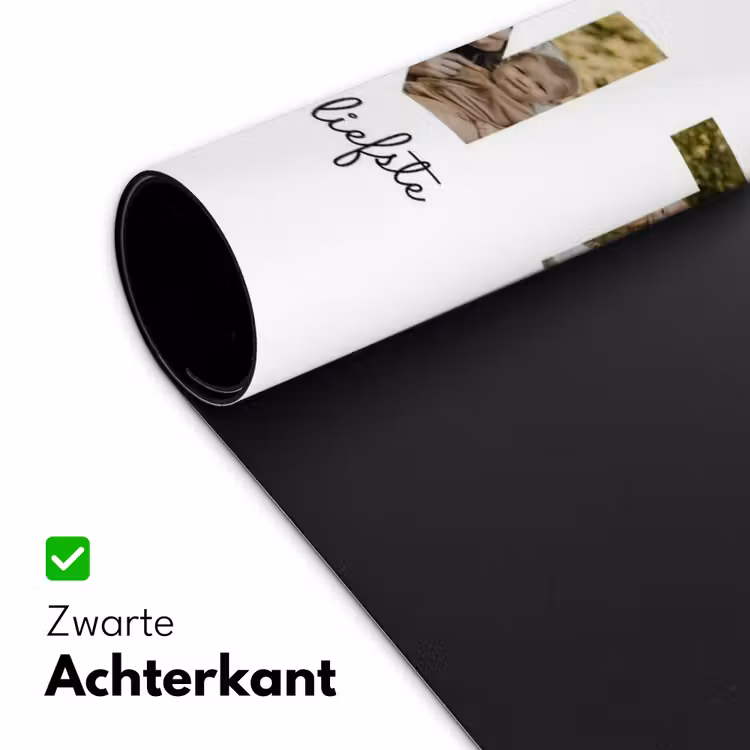 Gepersonaliseerde bureau onderlegger - Tante - Lettercollage — 5
