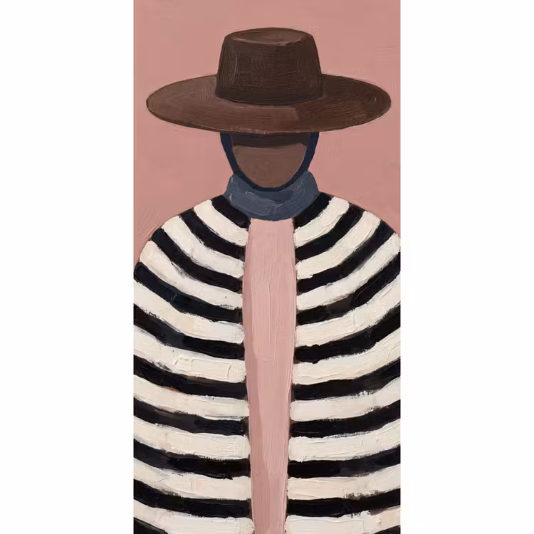 Behang - Grafisch - Vrouw - Roze — 2