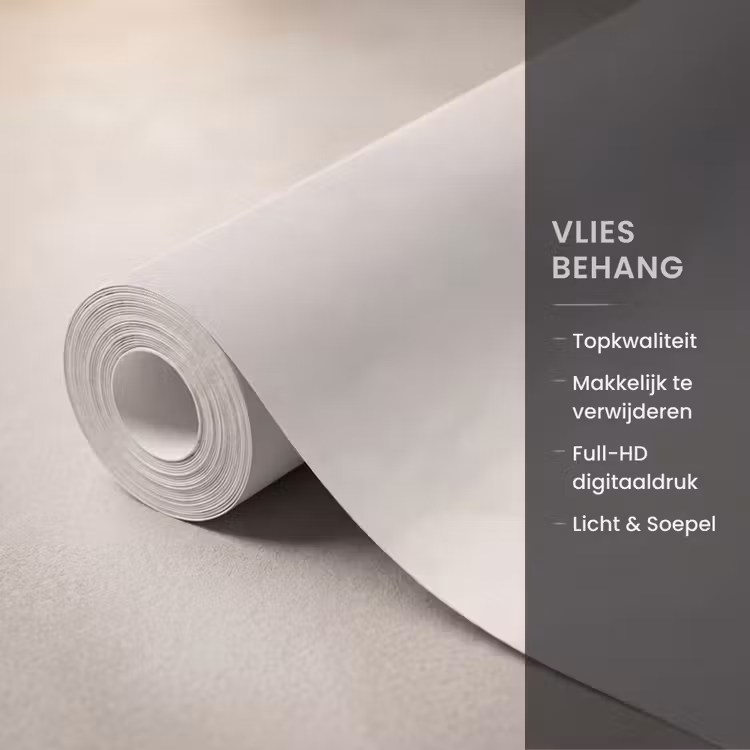 Behang - Landschap - Minimalistisch - Beige — 3