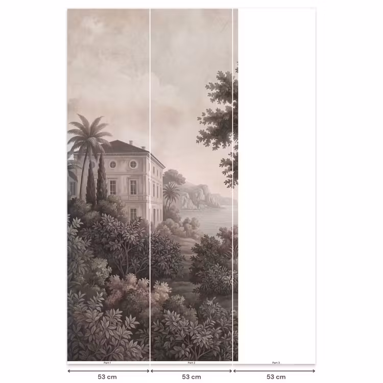 Behang - Zee - Villa - Beige — 6