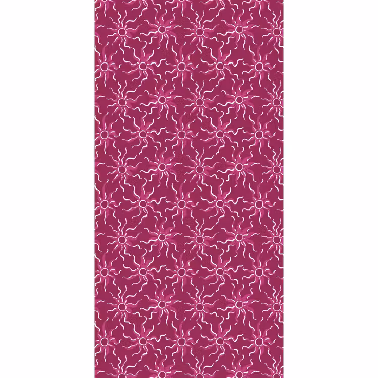 Behang - Bohemian - Zon - Magenta — 2