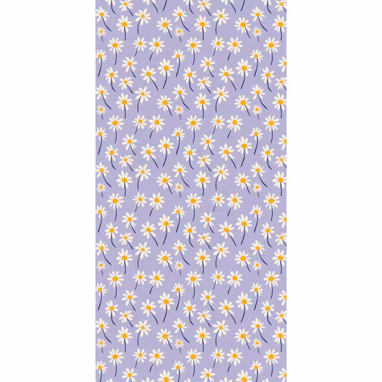 Behang - Modern - Madelief - Paars — 2