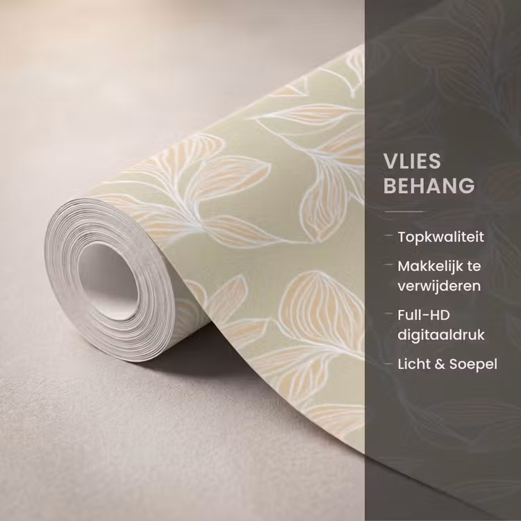 Behang - Organisch - Subtiel - Groen — 3