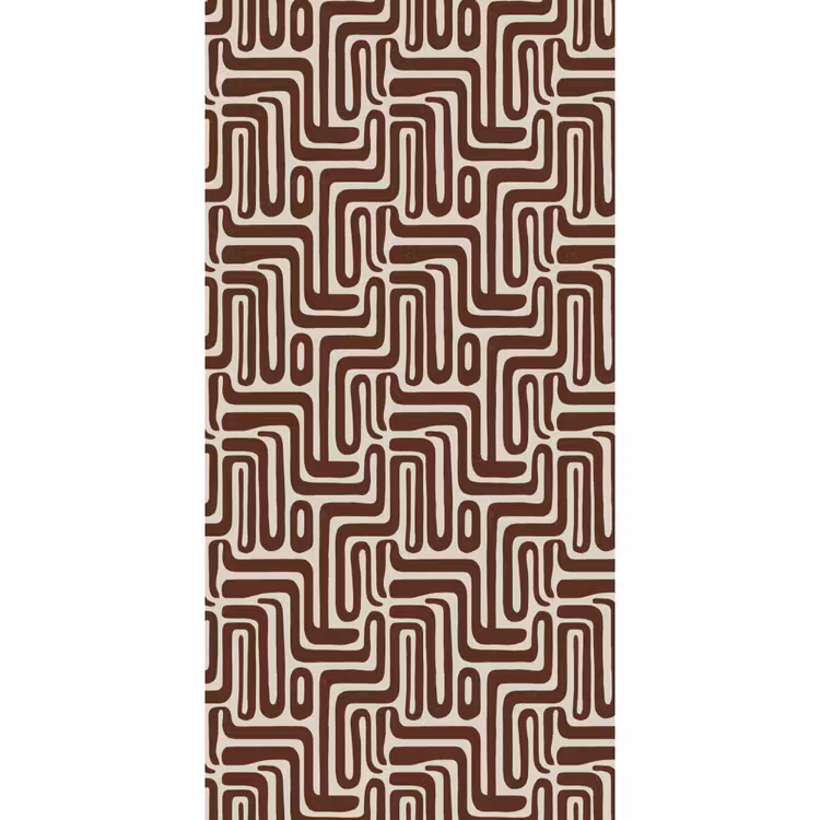 Behang - Abstract - Patroon - Bruin — 2