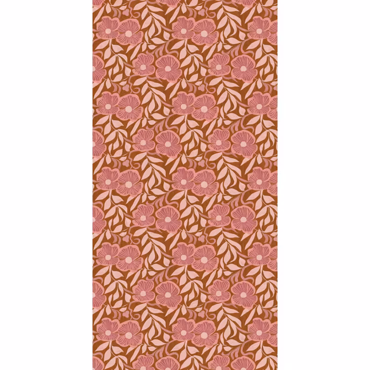 Behang - Sfeer - Bloemen - Roze — 2