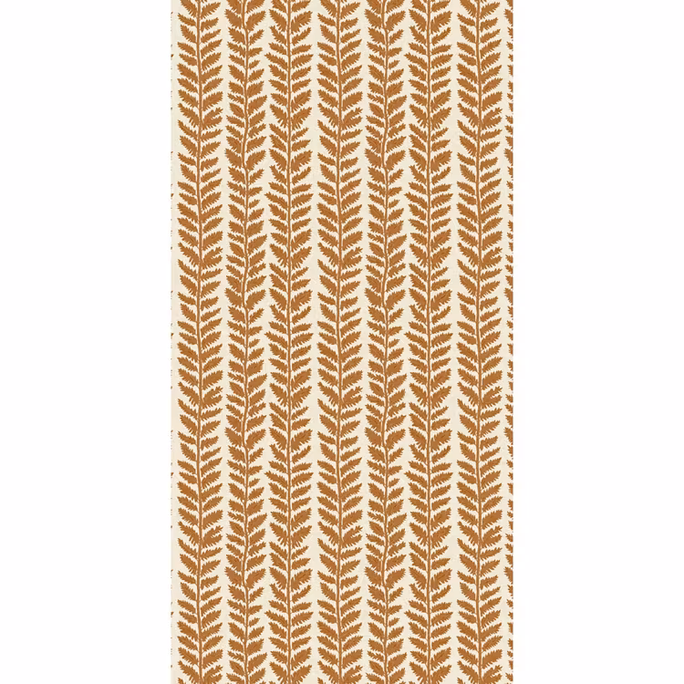 Behang - Textuur - Bladeren - Oker — 2