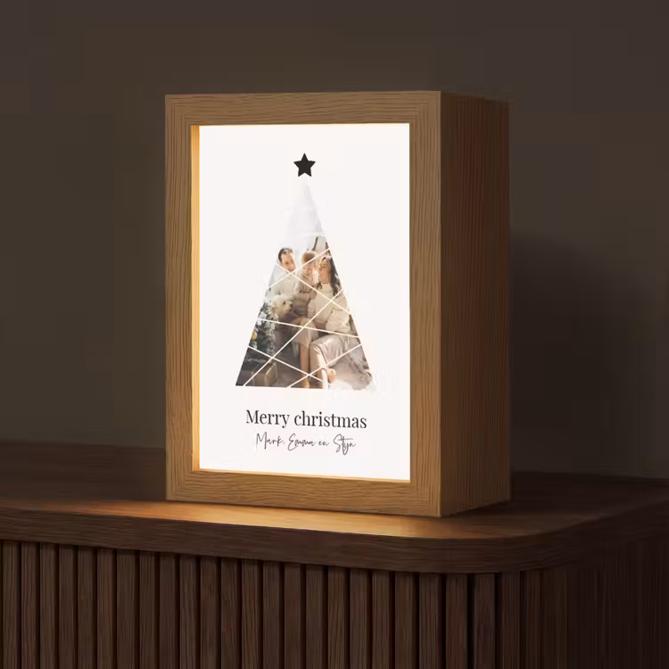 Gepersonaliseerde Lightbox - Christmas - Collage — 1