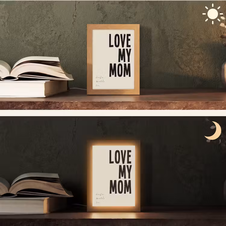 Gepersonaliseerde Lightbox - Love My Mom — 5