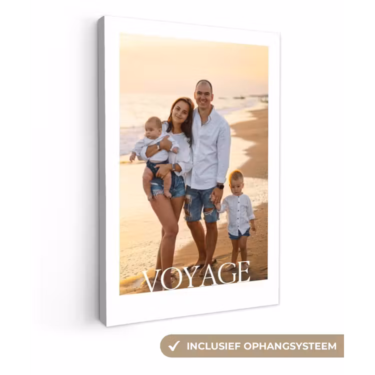 Gepersonaliseerd canvas schilderij - Voyage — 1