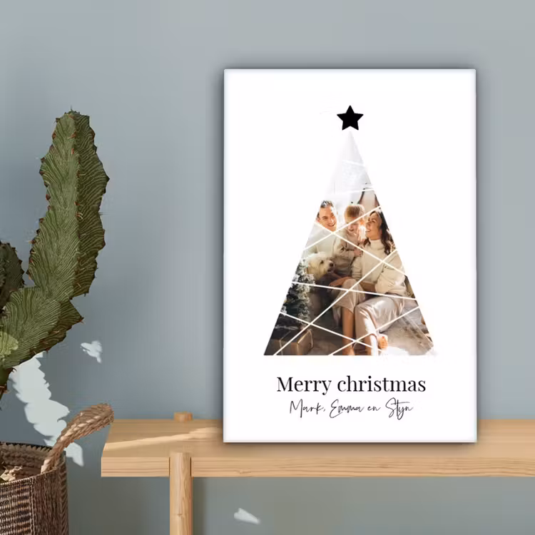 Gepersonaliseerd canvas schilderij - Christmas - Collage — 4